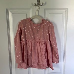 Matching Set Girls Dusty Pink 3T